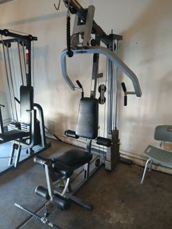 Gym weights home gym machine
