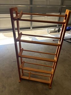 6-Tier Wooden Shoe Rack
