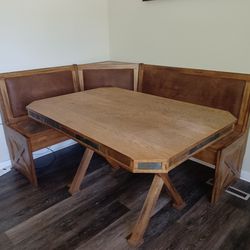 Kitchen Table And Bench Nook Style