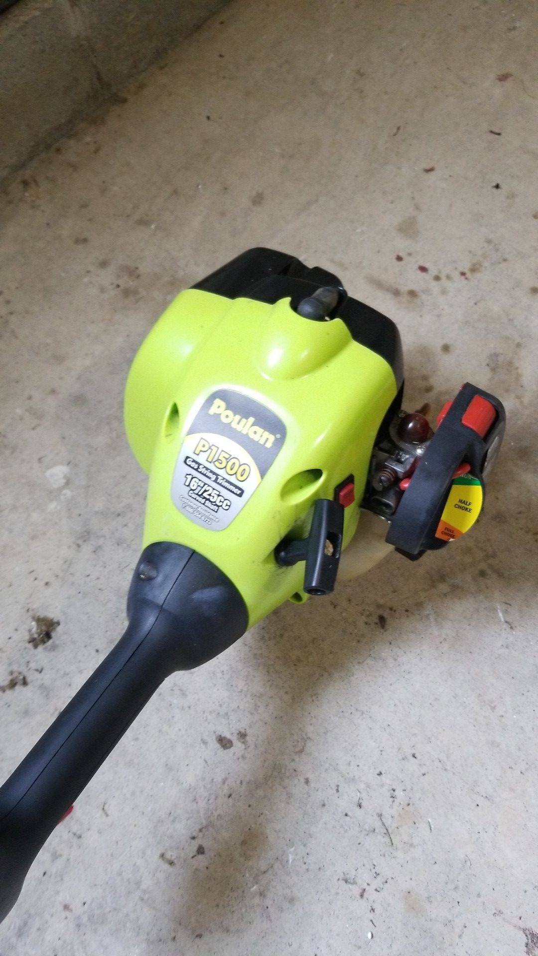 Poulan p1500 gas string trimmer 25cc for Sale in Chesapeake VA OfferUp