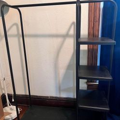 Sturdy Metal Coat Rack/Organizer