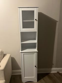 Bathroom Shelves with Doors