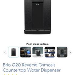 Brio Q20 Reverse Osmosis Countertop Water Dispenser