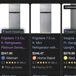 Frigidaire 7.5 Mini Fridge