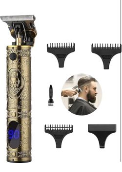 Gold Encarved Hair Clippers 