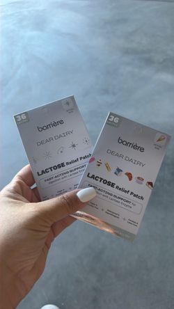 Barrière Dear Dairy Lactose Relief Patches 2-Pack