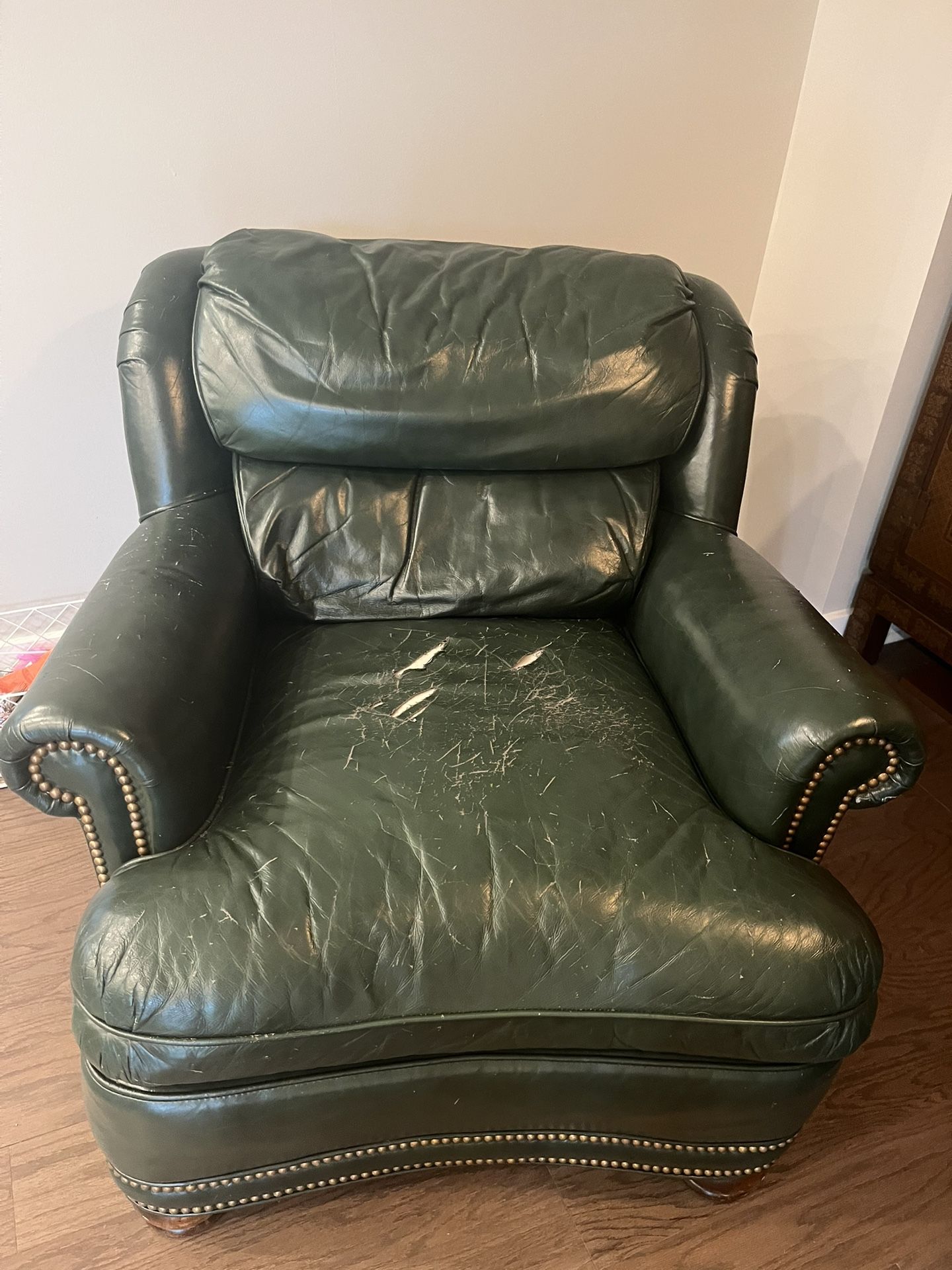 FREE Leather Armchair (Whittmore-Sherrill)