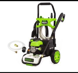 Greenworks 60V 1800PSI Max 1.1 GPM Hybrid 120V/Cordless Electric Pressure Washer