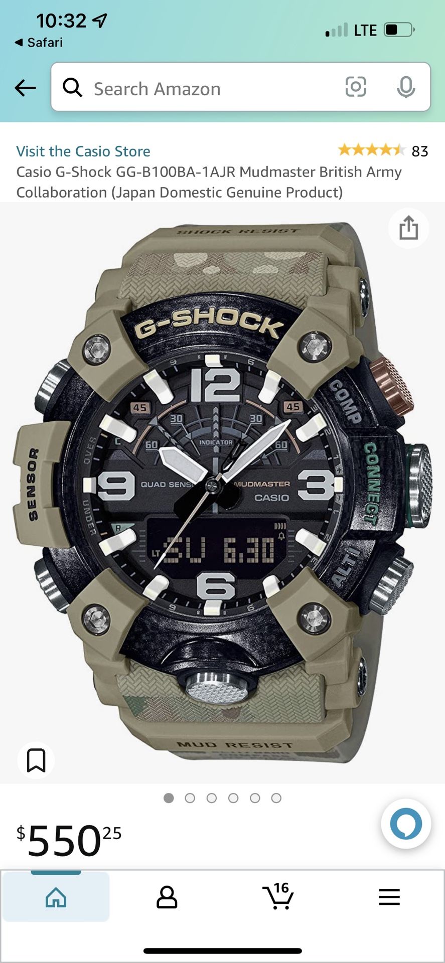 G-Shock Mudmaster