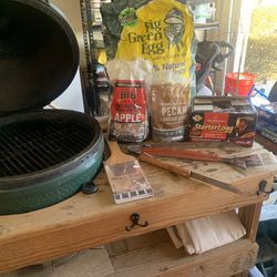 Green Egg Grill Set