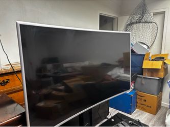 55” Samsung curved TV with stand