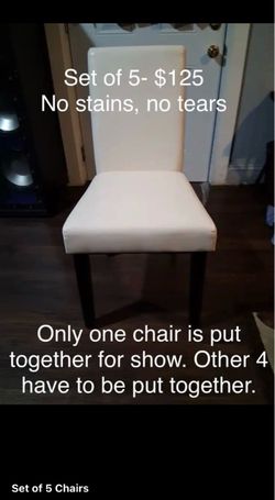 Dining room chairs