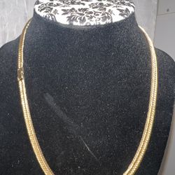 18k Real Gold Necklace 