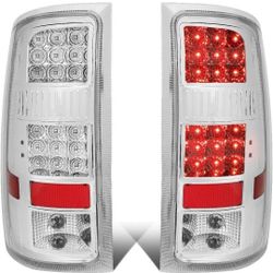 07-13 GMC Sierra LED Tail Lights Luces Traseras Calaveras Micas 