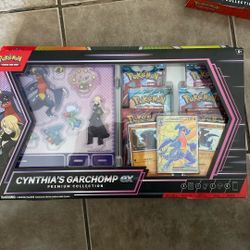Pokémon Cynthia's Garchomp ex Premium Collection Brand New Unopened 