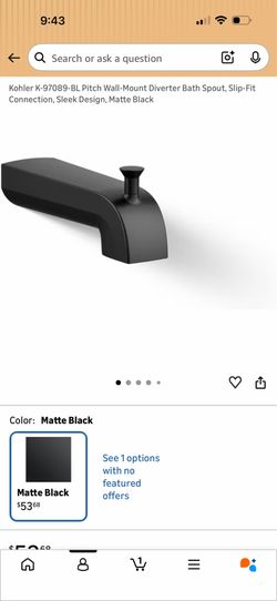 Kohler Bath Spout- New