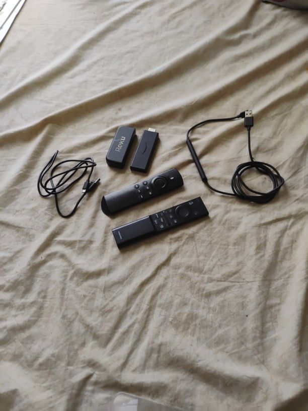 Roku, Amazon, Samsung Smart Tv