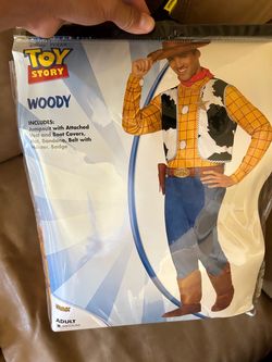 Toy Story Woody Adult Halloween Costume Medium