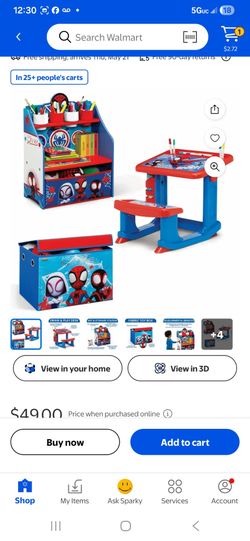 Spidey Toddler Bedroom set