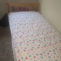 Twin Sized Bed With Tent