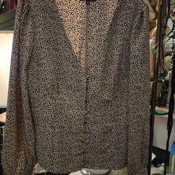 Ladies XL,  LuLus Cheetah print top