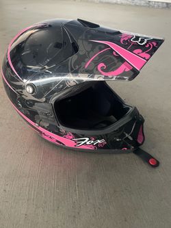 Fox Helmet Women’s XS riding dirtbike, quad off-road