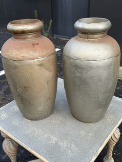 Egyptian Vases Vintage Decoration