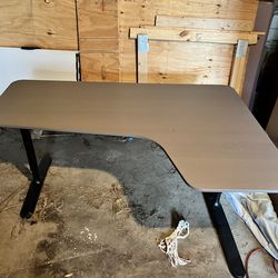Office Desk - Dark Gray – Great Condition - Give Best Offer (Pick Up Only)