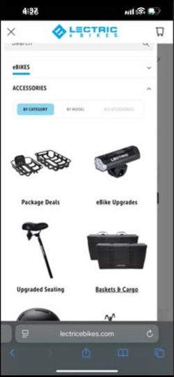 Lectric Bike Accesories!