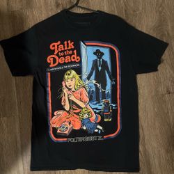 talk to the dead poltergeist shirt. Size:M