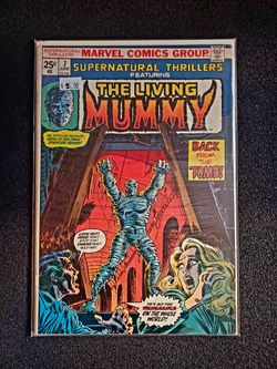 Marvel Supernatural Thrillers #7 The Living Mummy 1974 VF High Grade