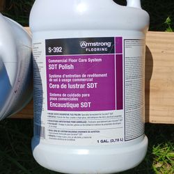 Armstrong Floor Polish 9gallons Unopened 