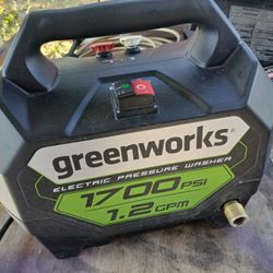 1700 Greenworks Pressure Washer Electric