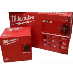 Milwaukee M18 M12 Cordless 120 ft. HDR Pipeline Sewer Inspection Camera System Image Reel Kit w/ 500GB Hub & Monitor  $6499  New
