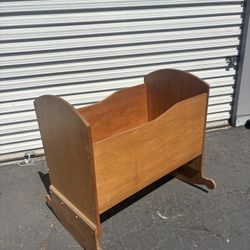Wooden Rocking Cradle