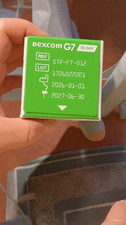 New DEXCOM 10-DAY SENSORS