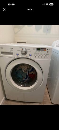 Washer and dryer