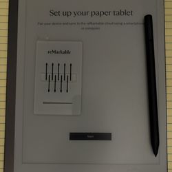 ReMarkable Tablet 1 w/Magnetic Stylus