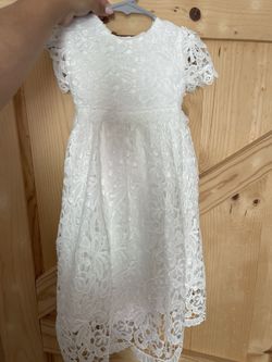White Baptism Dress