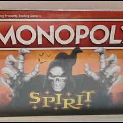 Spirit Halloween Monopoly Board Game 2023 Hasbro Usaopoly New Sealed