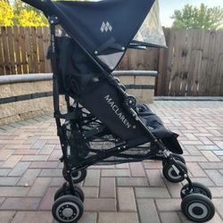 MACLAREN DOUBLE STROLLER 