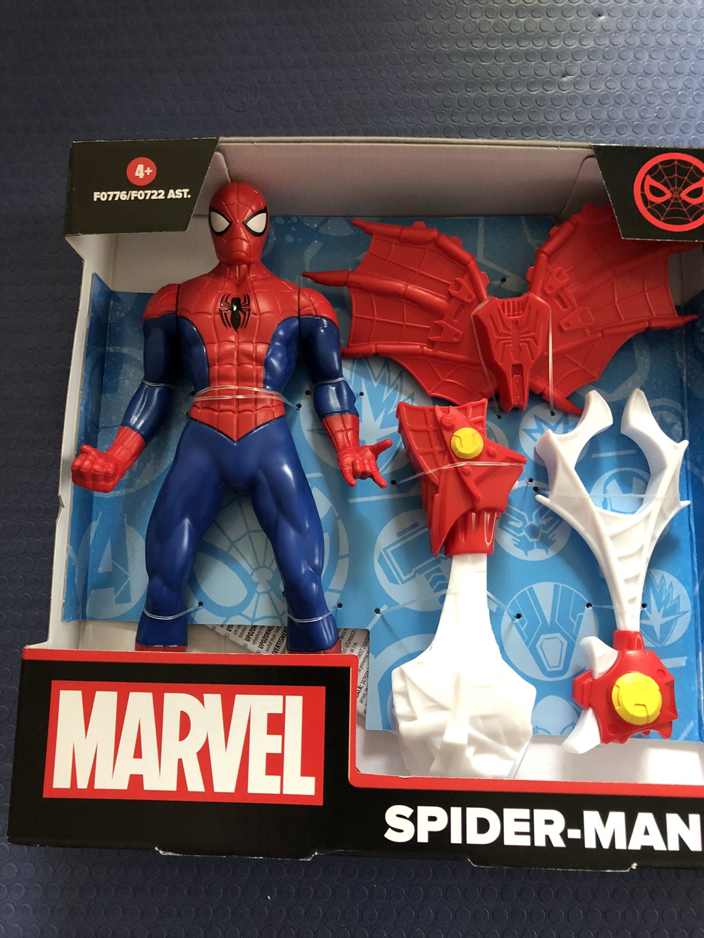 Marvel Spiderman, captain America And Iron Man