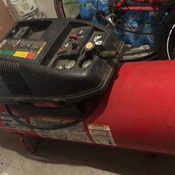 Husky Portable Air Compressor,  26-gallon