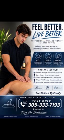Male Masseuse