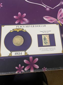 PEACE SILVER DOLLAR 1924