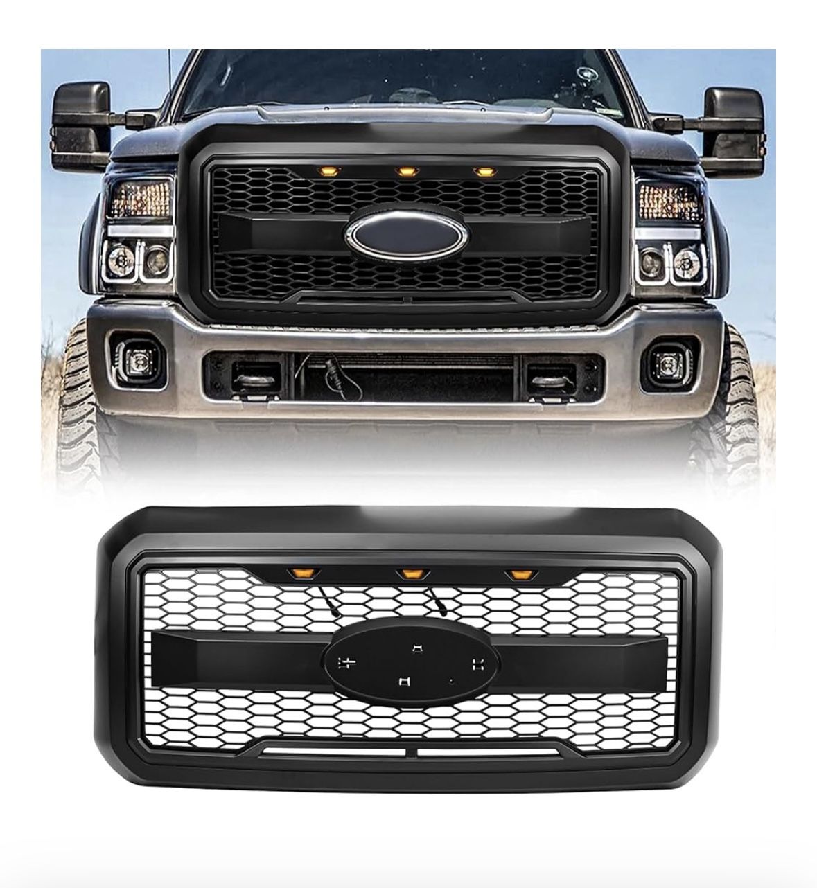 Ford F250 F350 Raptor Style Grill NEW