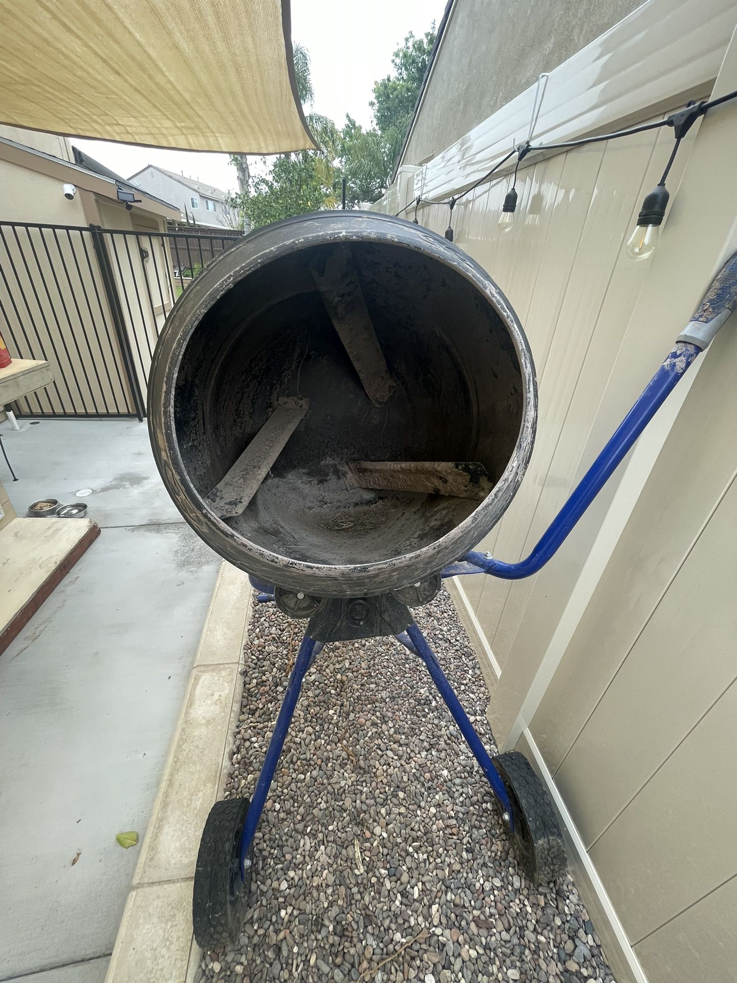Kobalt Cement Mixer 4cu ft 0.5hp - Used Once $300 firm for Sale in ...