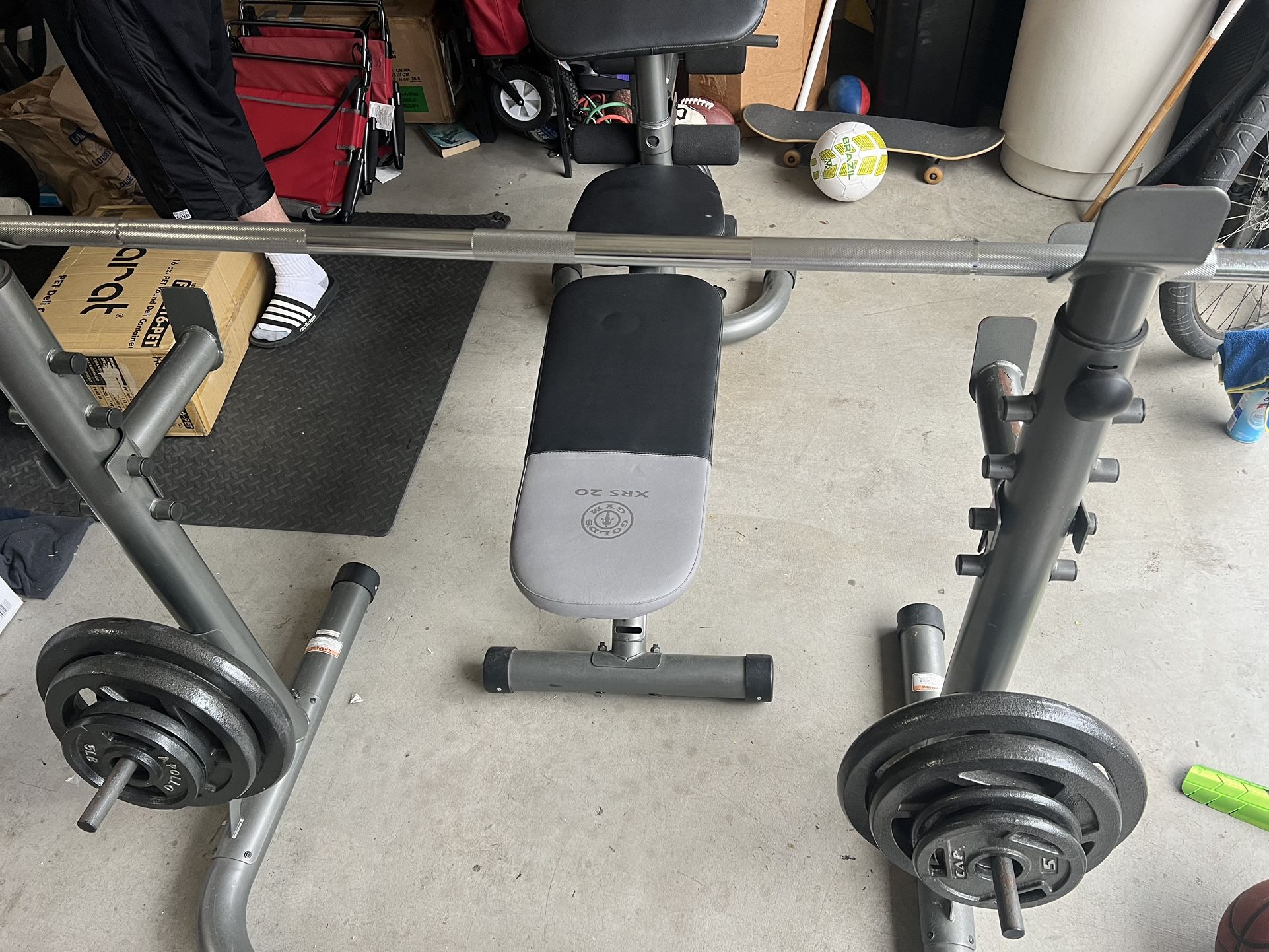 Bench With Weights 