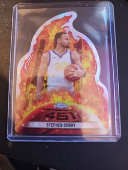 Stephen Curry Die Cut Card