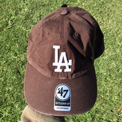 47 Clean Up Hat Adjustable Hats Los Angeles Dodgers MLB Baseball Caps Mens Womens Youth Fashion Clothing Dodgers Jewelry Accessories 47 Brand 